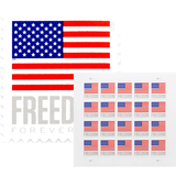 Load image into Gallery viewer, 2023 US Flag Forever Stamps Sheet