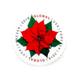 Load image into Gallery viewer, 2018 US Global Poinsettia Forever Stamps