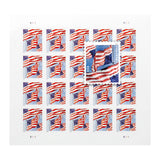 Load image into Gallery viewer, Panes U.S. Flags 2022 Forever Stamps