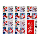 Load image into Gallery viewer, 2014 US First-Class Forever Stamp - Rudolph the Red-Nosed Reindeer