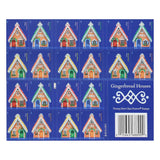 Load image into Gallery viewer, 2013 First-Class Forever Stamp - Contemporary Christmas: Gingerbread House with Red Roof and Door