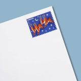 Load image into Gallery viewer, 2012 First-Class Forever Stamp - Contemporary Christmas: Reindeer in Flight